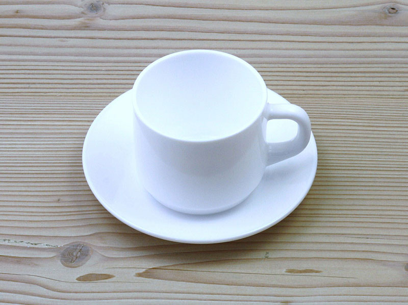 Kaffeetasse mit Untertasse